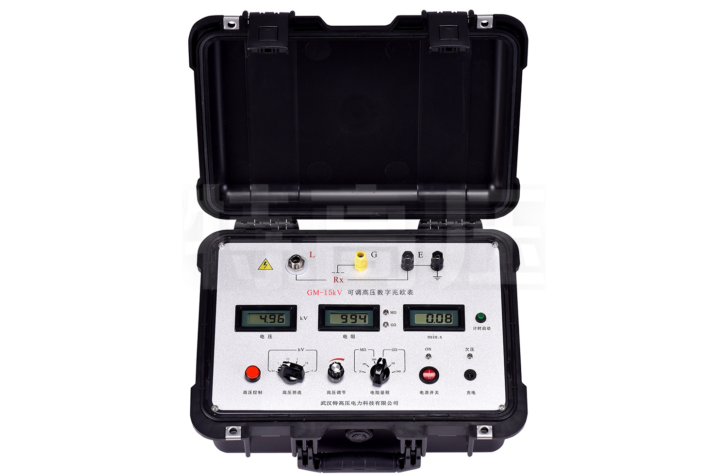 GM-15kV 可調(diào)高壓數(shù)字兆歐表